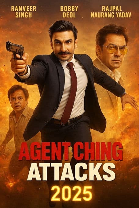 Agent Ching Attacks poster