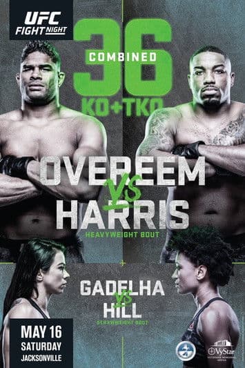 UFC on ESPN 8: Overeem vs. Harris poster