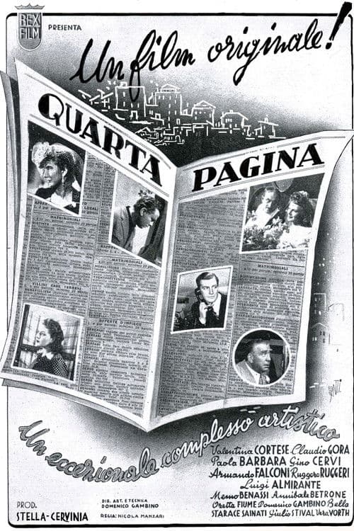 Quarta pagina poster