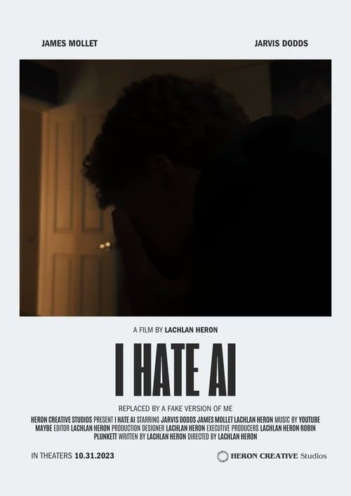 I Hate AI poster