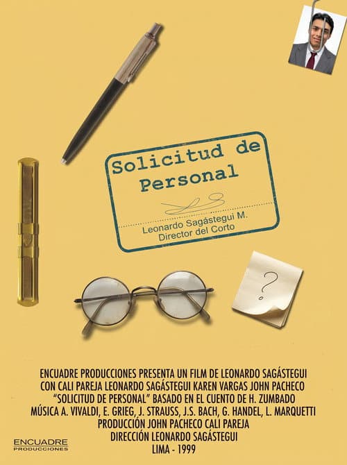 Solicitud de personal poster