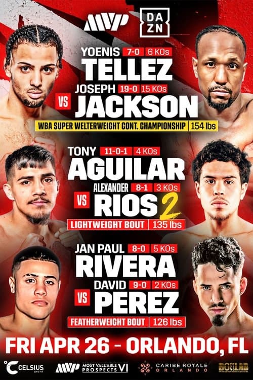 Yoenis Tellez vs. Joseph Jackson poster