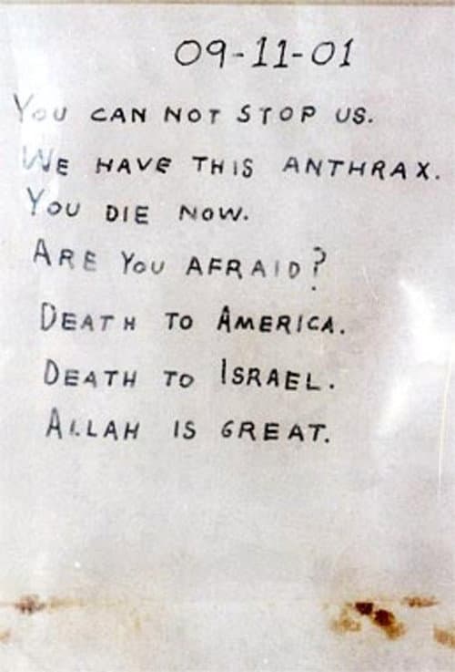 The Anthrax Files poster