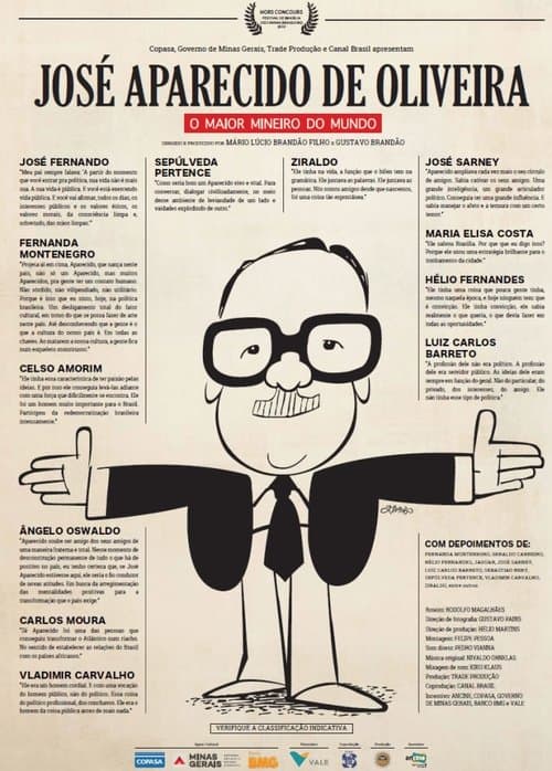 José Aparecido de Oliveira – O Maior Mineiro do Mundo poster