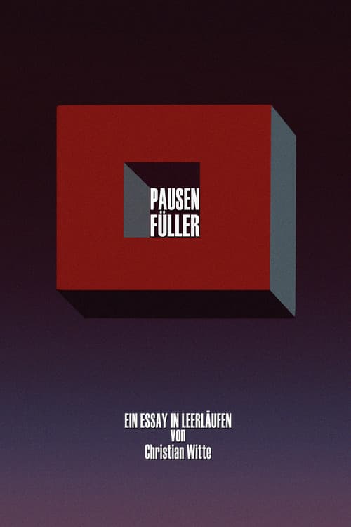 Pausenfüller poster