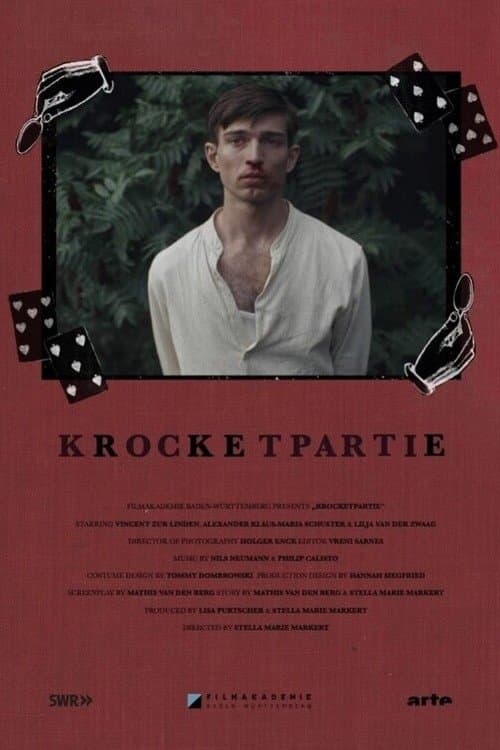 Krocketpartie poster