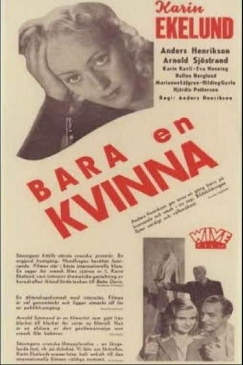 Bara en kvinna poster