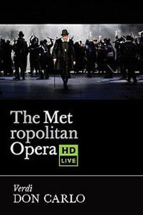 The Metropolitan Opera: Don Carlo poster