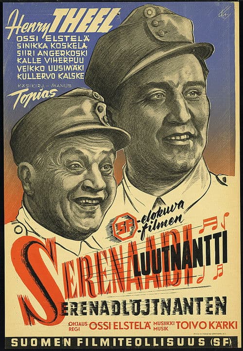 Serenaadiluutnantti poster