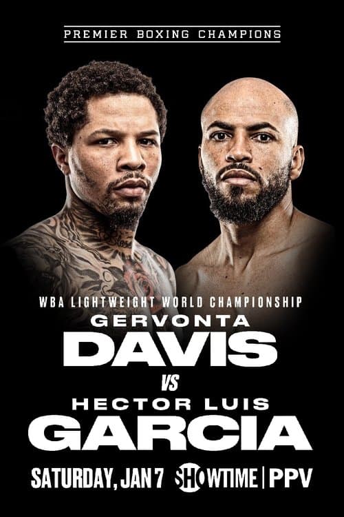 Gervonta Davis vs. Hector Luis Garcia poster