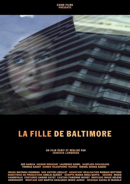 La fille de Baltimore poster