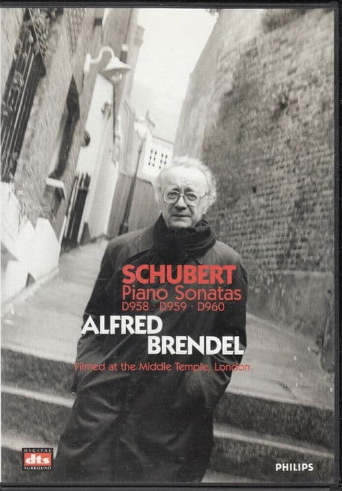Schubert Final Three Piano Sonatas D958, D959, D960 - Alfred Brendel poster