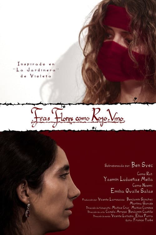 Feas Flores como Rojo Vino poster