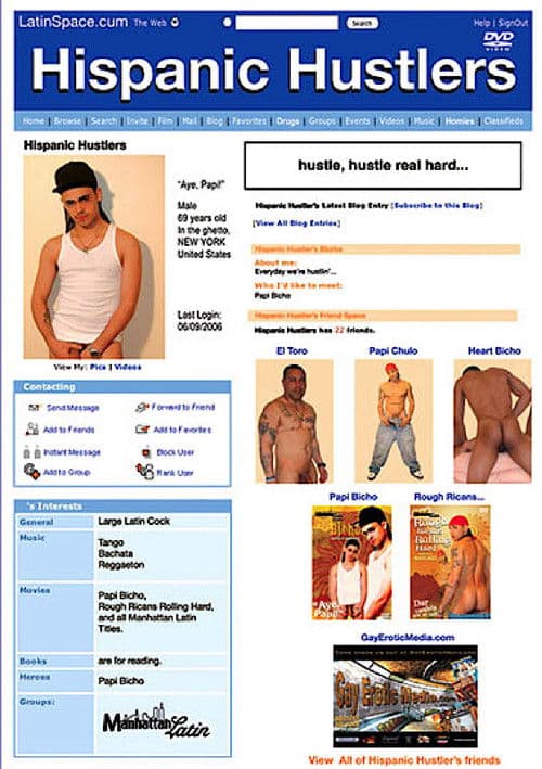 Hispanic Hustlers poster