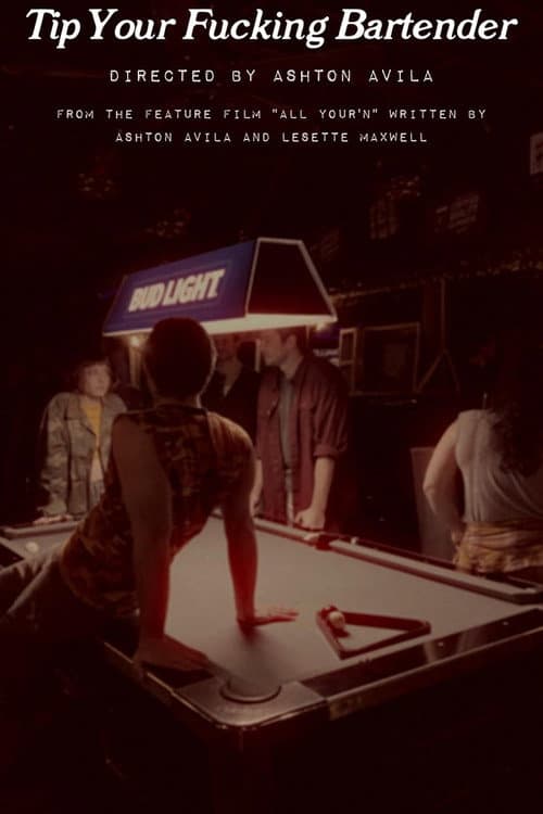 Tip Your Fucking Bartender poster