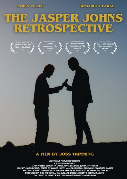 The Jasper Johns Retrospective poster