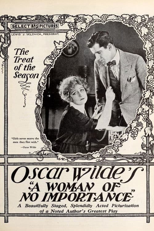 A Woman of No Importance poster