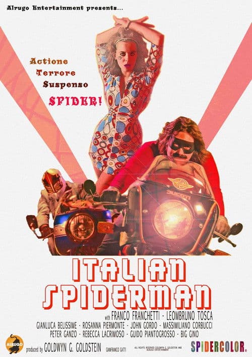 Italian Spiderman poster