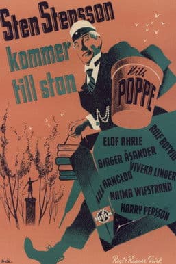 Sten Stensson kommer till stan poster