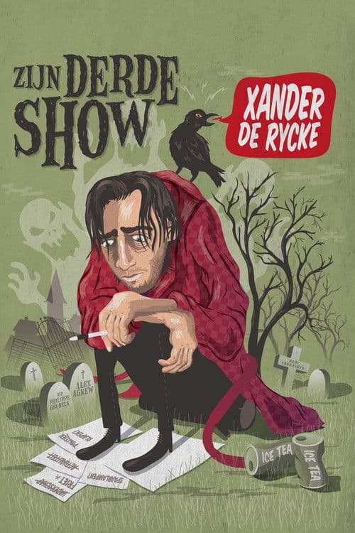 Xander De Rycke: His third show poster