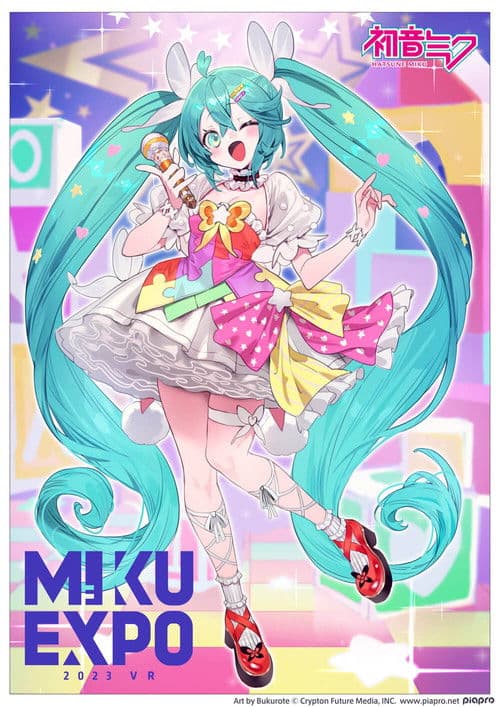 Hatsune Miku: Miku Expo 2023 VR poster