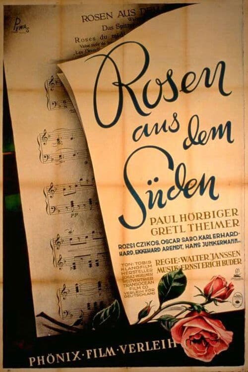 Rosen aus dem Süden poster