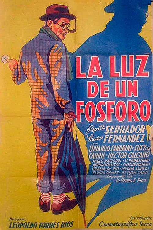 La luz de un fósforo poster
