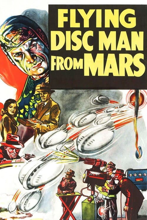Flying Disc Man from Mars poster