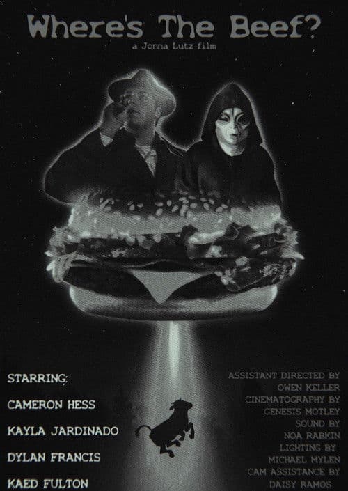 Where's The Beef poster