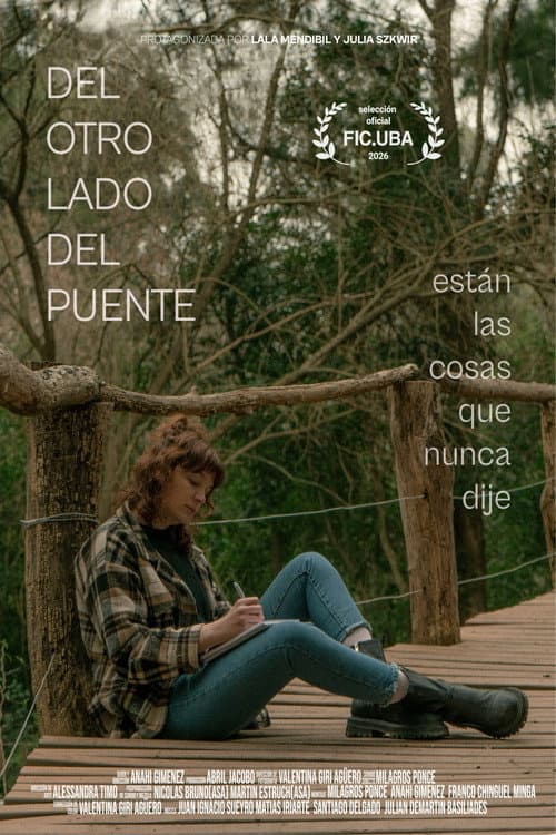 On the Other Side of the Bridge are the Things I Never Said poster