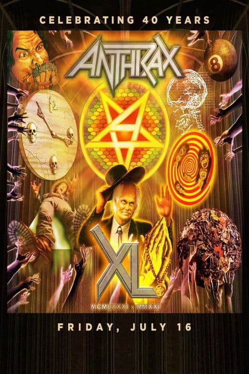 Anthrax: 40th Anniversary Livestream poster