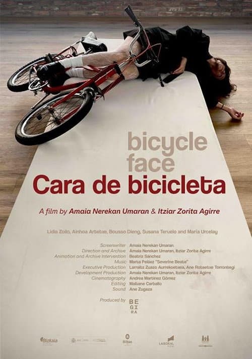Cara de bicicleta poster