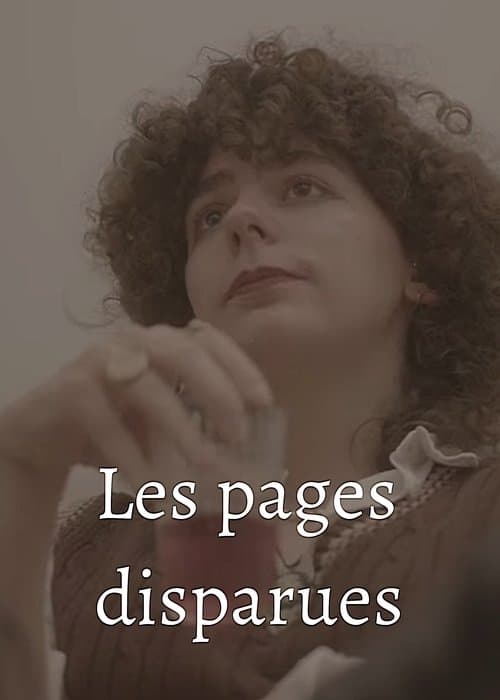 Les pages disparues poster