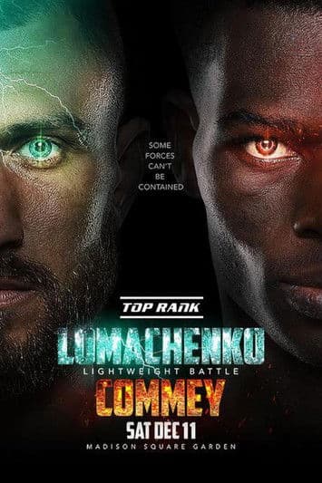 Vasyl Lomachenko vs. Richard Commey poster