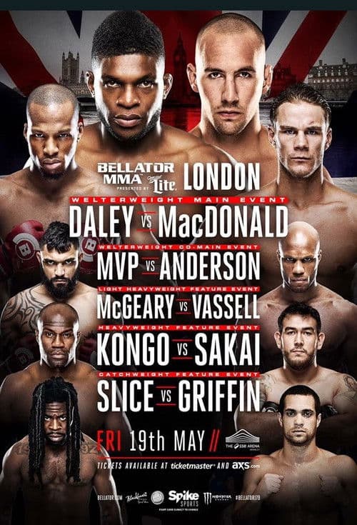 Bellator 179: MacDonald vs. Daley poster