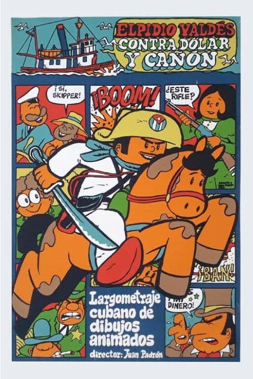 Elpidio Valdés contra Dólar y Cañón poster