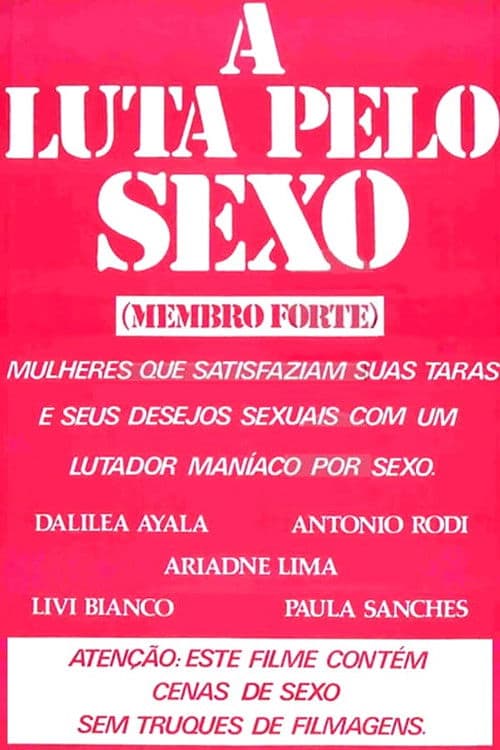 A Luta Pelo Sexo poster