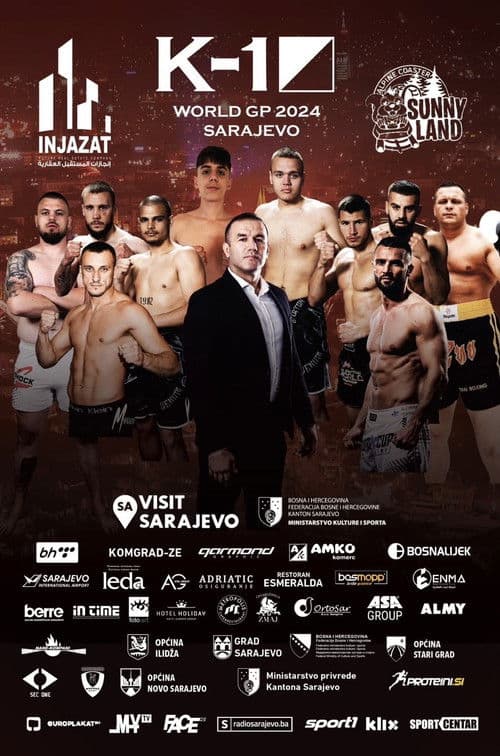 K-1 WORLD GP 2024 in Sarajevo poster