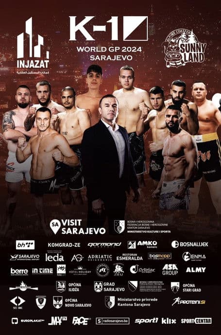 K-1 WORLD GP 2024 in Sarajevo poster