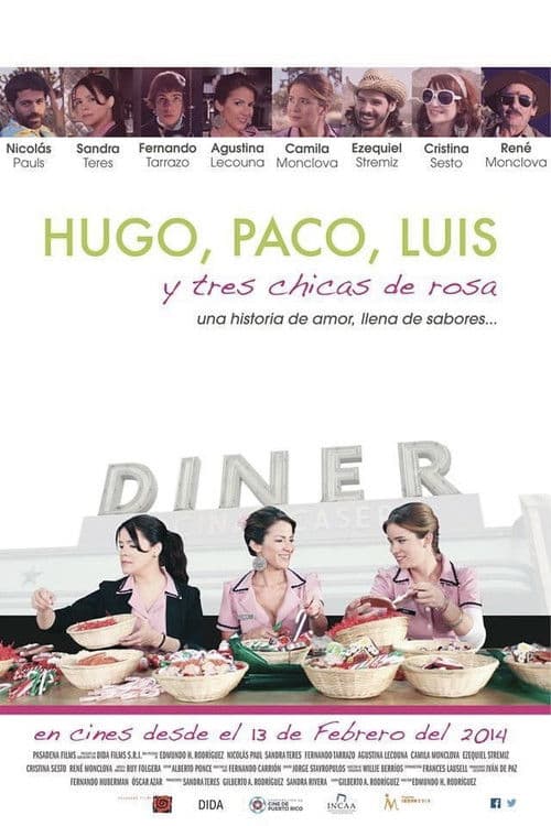 Hugo, Paco, Luis y tres chicas de rosa poster