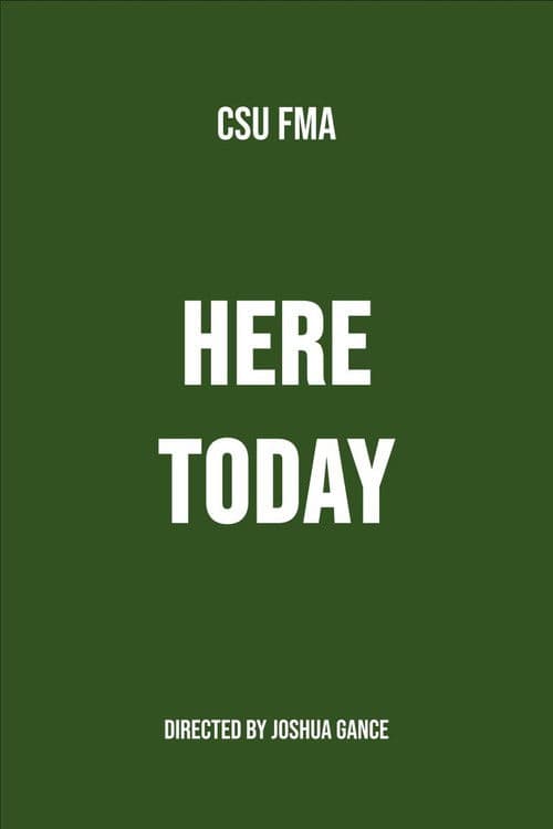 Here Today poster