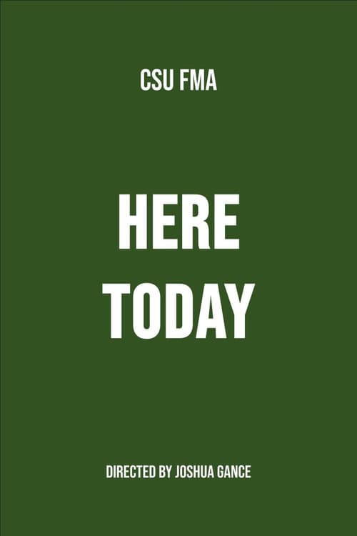 Here Today poster