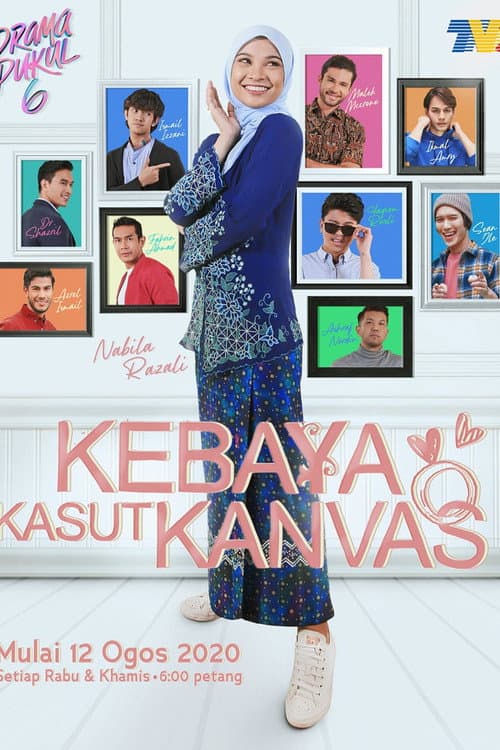 Kebaya Kasut Kanvas poster