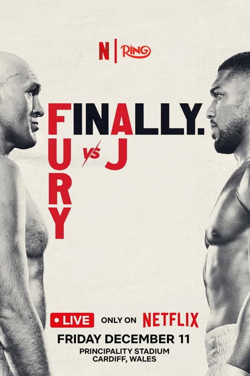 Tyson Fury vs. Anthony Joshua poster