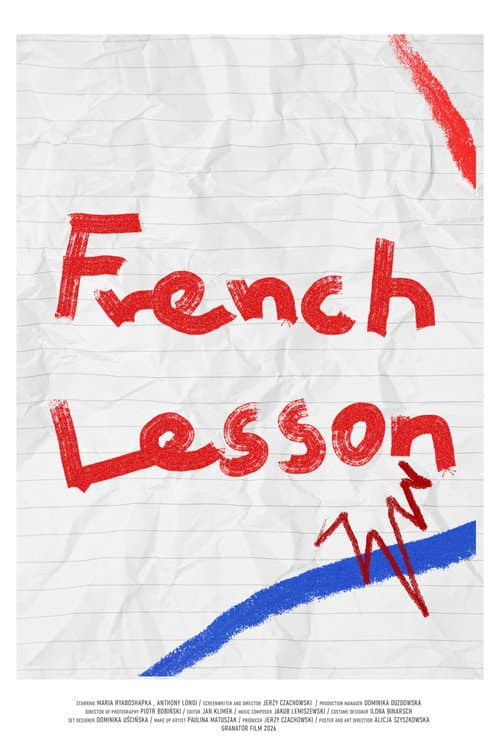 French Lesson poster