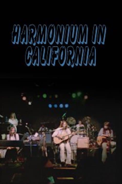 Harmonium in California poster