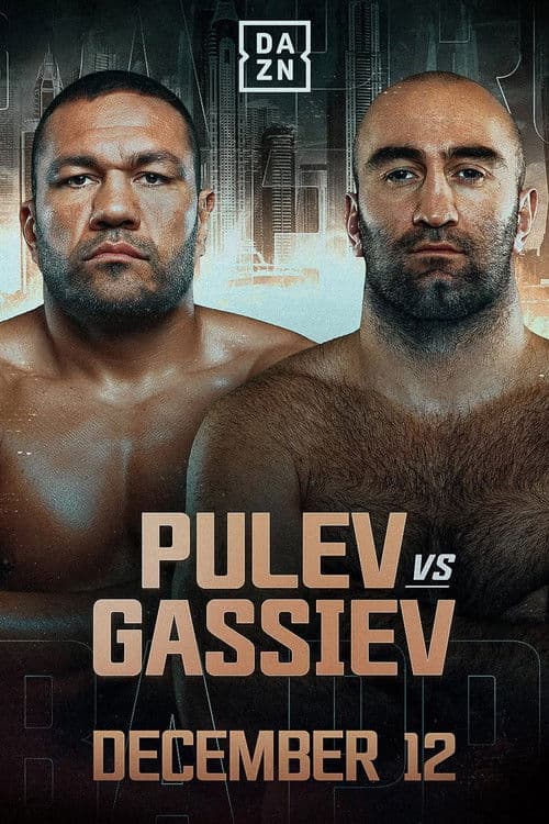 Kubrat Pulev vs. Murat Gassiev poster