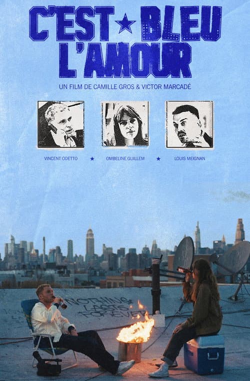 C'est bleu l'amour poster