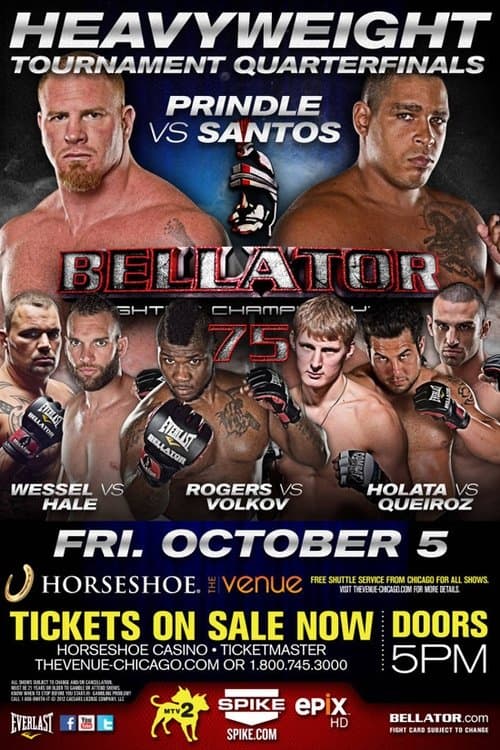 Bellator 75 poster