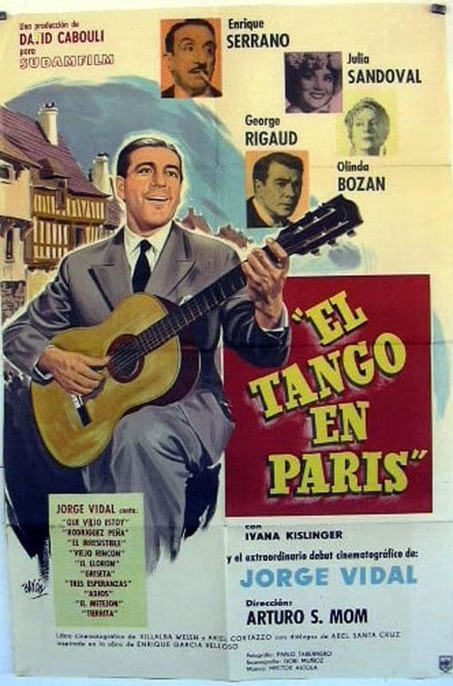 El tango en París poster